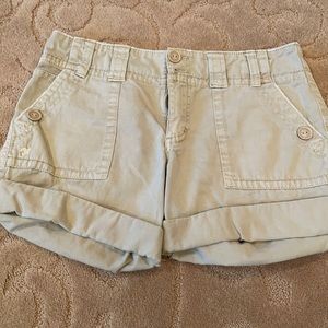 Khaki Cargo shorts